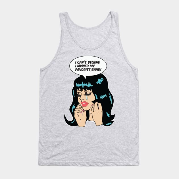 Fangirl Tank Top by LunaElizabeth